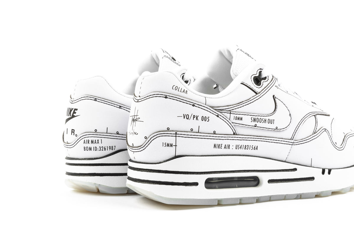 NIKE AIR MAX 1 "SKETCH TO PROTOTYPE" – PACKER SHOES