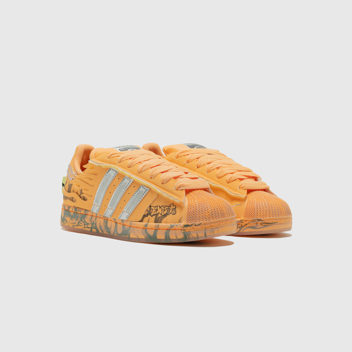 adidas gazelle silver green womens HELLSTAR SUPERSTAR II – PACKER SHOES