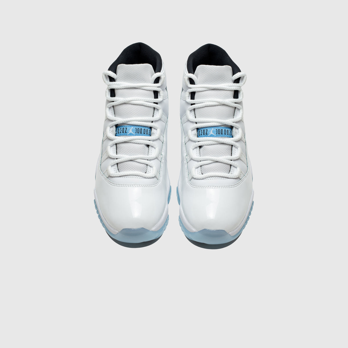 men's jordan 11 retro legend blue basketball shoes