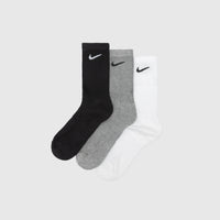 EVERYDAY PLUS CUSHIONED CREW SOCK (3-Pack) "BLACK/GREY/WHITE"