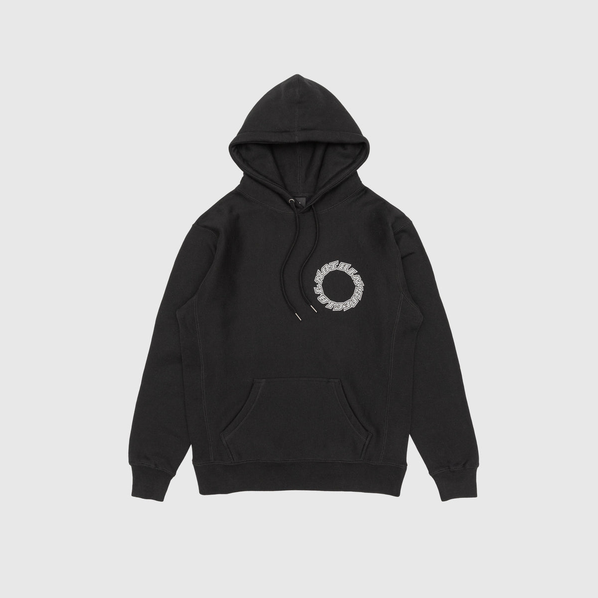EXAMPLE ROUND LOGO HOODIE 黒 Lサイズ MFC LOGO HOODIE ROUND PACKER