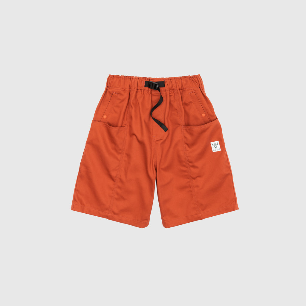 COTTON TWILL BELTED C.S SHORT