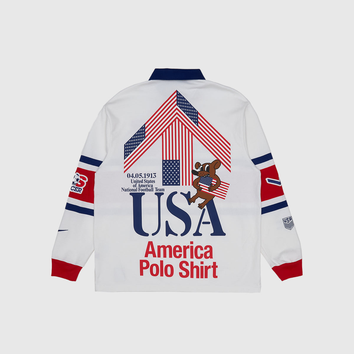 USA x V.A.A. L/S RUGBY TOP – PACKER SHOES