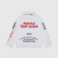 USA X V.A.A. WOVEN STAFF JACKET