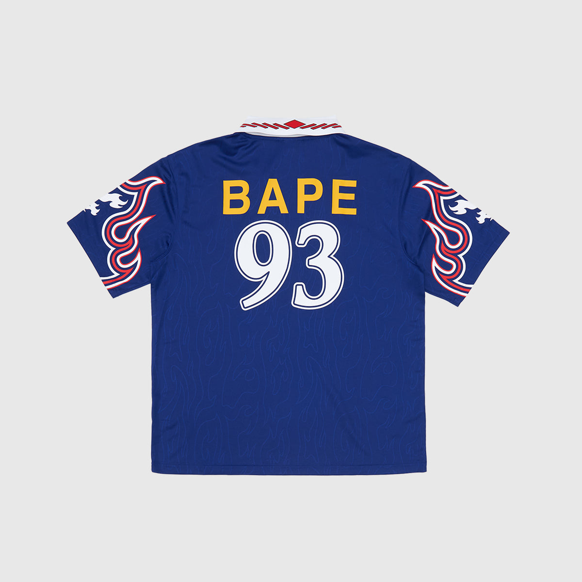 BAPE アメリカンフットボールユニフォーム 93 XL サイス x BAPE SSL FLAME JERSEY – PACKER SHOES
