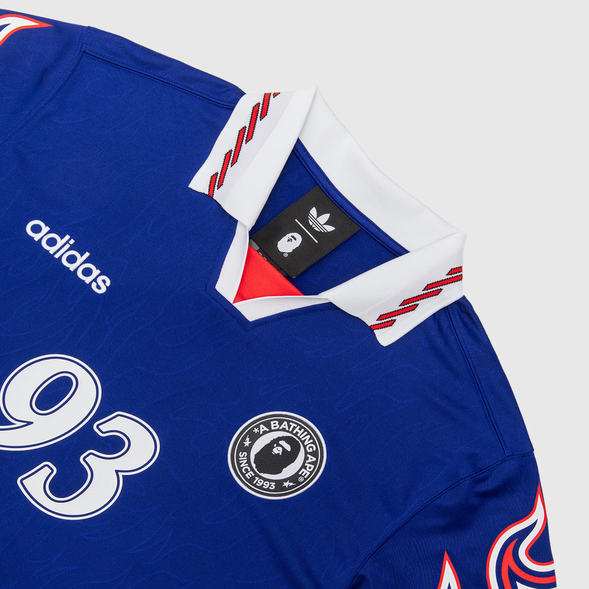 x BAPE SSL FLAME JERSEY – PACKER SHOES