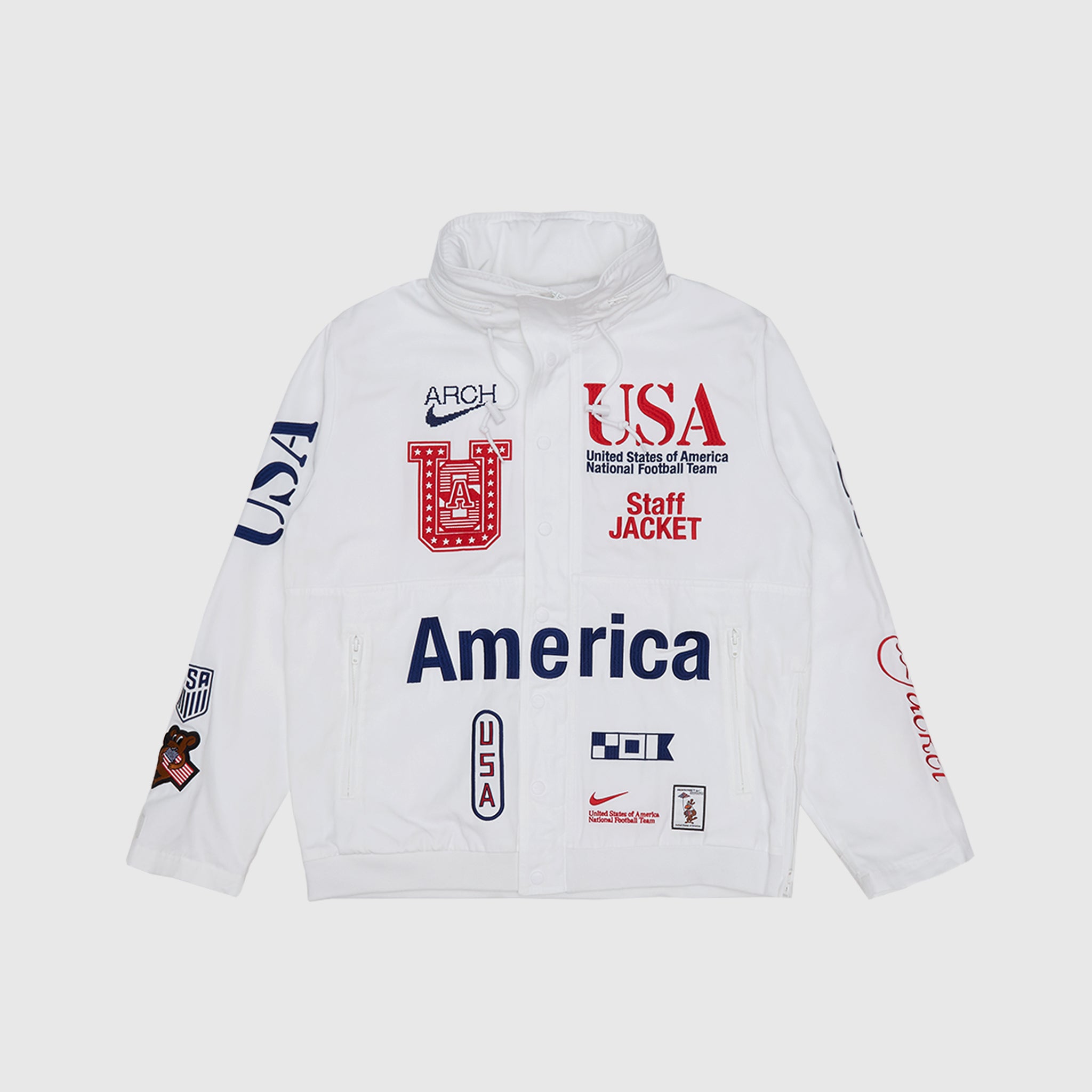 USA X V.A.A. WOVEN STAFF JACKET