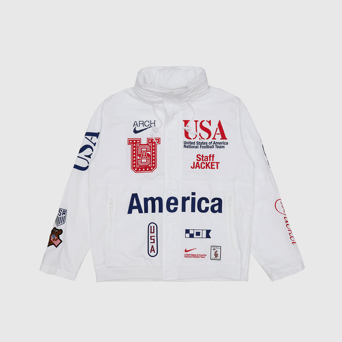 USA X V.A.A. WOVEN STAFF JACKET – PACKER SHOES