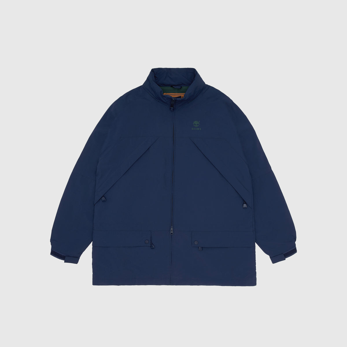 Timberland atmos コラボ ナイロンジャケット Timberland® x BEAMS Nylon Zip Up Convertible Jacket