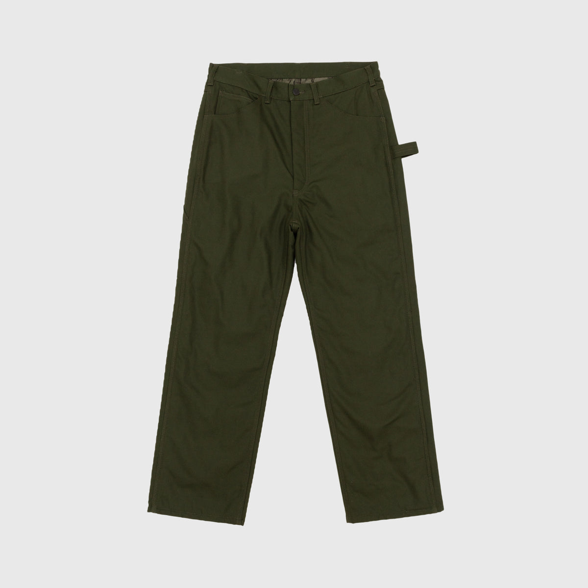 COTTON OXFORD LINED PAINTER PANT