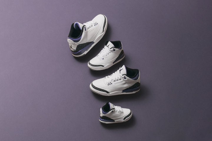 AIR JORDAN 3 RETRO "DARK IRIS"