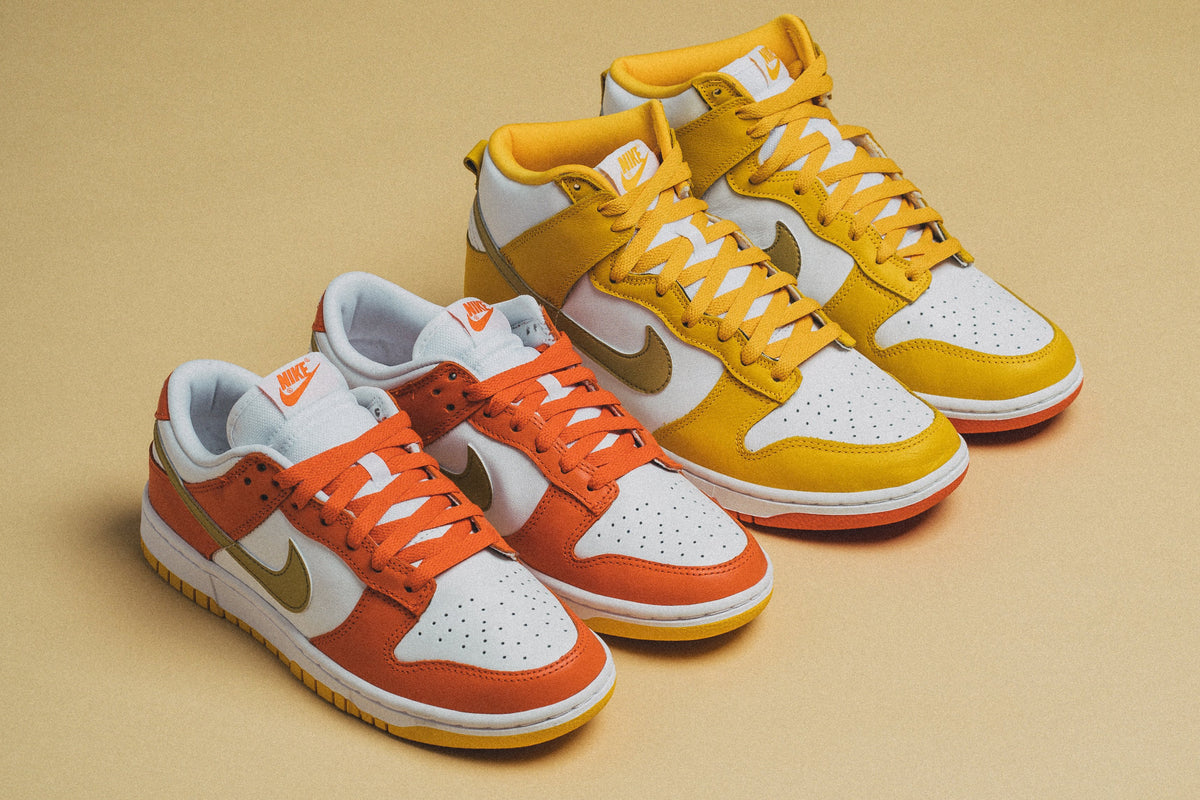 NIKE WMNS DUNK HIGH AND LOW – PACKER SHOES