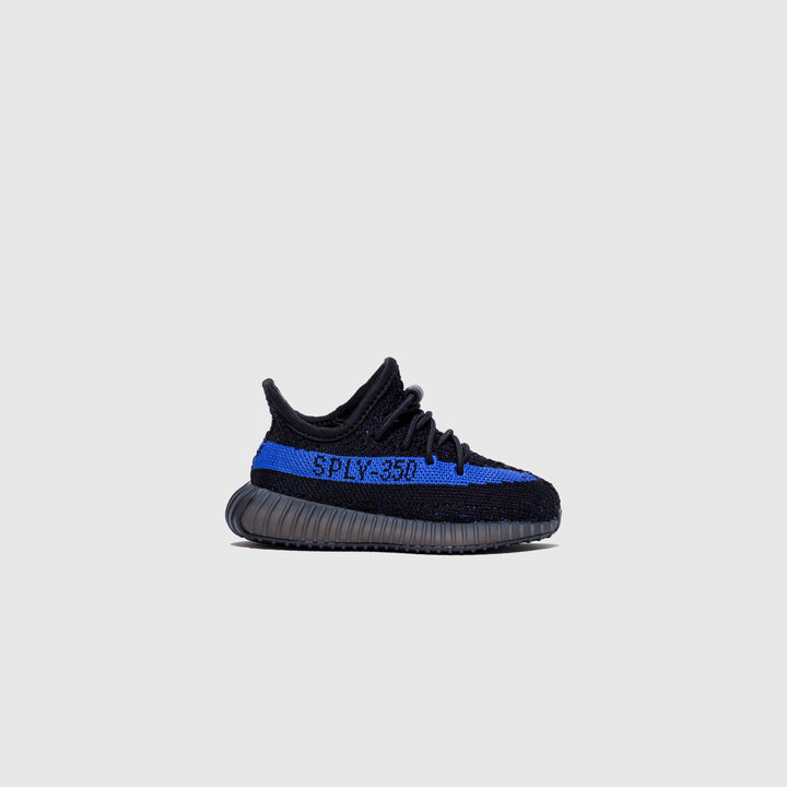 ADIDAS YEEZY BOOST 350 V2 INFANTS "CORE BLACK/DAZZLING BLUE"