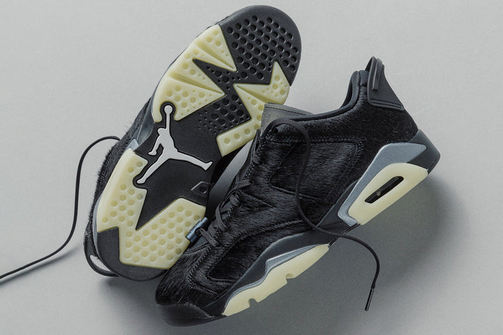 WMNS AIR JORDAN 6 RETRO LOW "BLACKOUT"