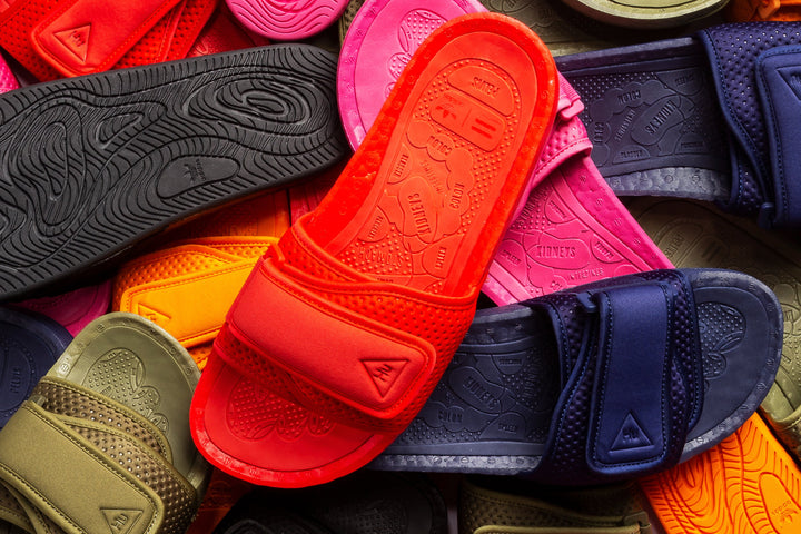 ADIDAS ORIGINALS BOOST SLIDE X PHARRELL WILLIAMS