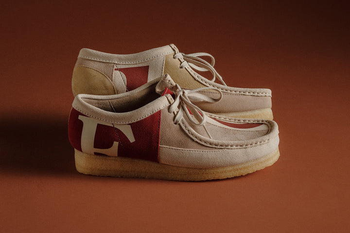 FRANCK PELLEGRINO X WALLABEE "RED COMBI"