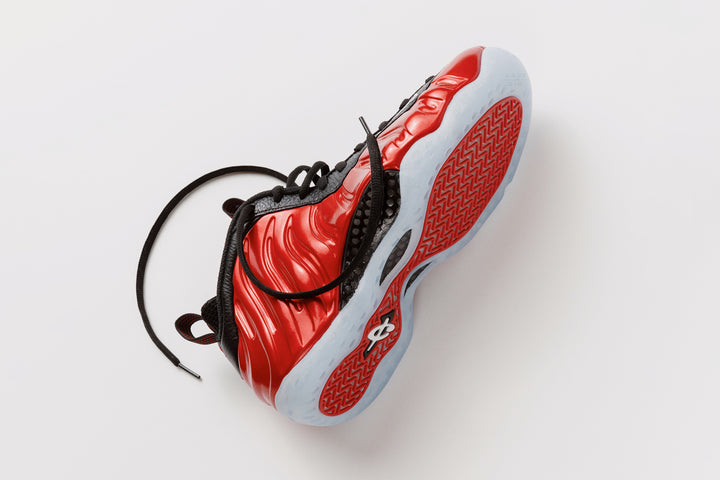 NIKE AIR FOAMPOSITE ONE "METALLIC RED"