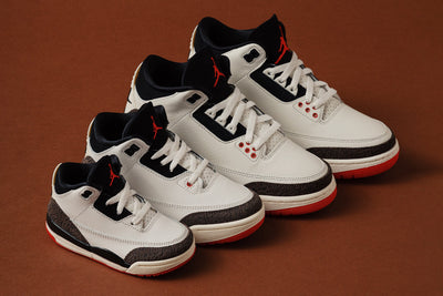 AIR JORDAN 3 RETRO "WORLD'S BEST DAD" (FULL FAMILY)