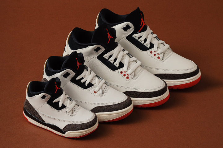 AIR JORDAN 3 RETRO "WORLD'S BEST DAD" (FULL FAMILY)