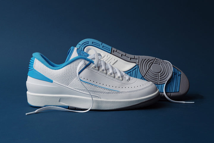 JORDAN AIR JORDAN 2 RETRO LOW "UNIVERSITY BLUE"