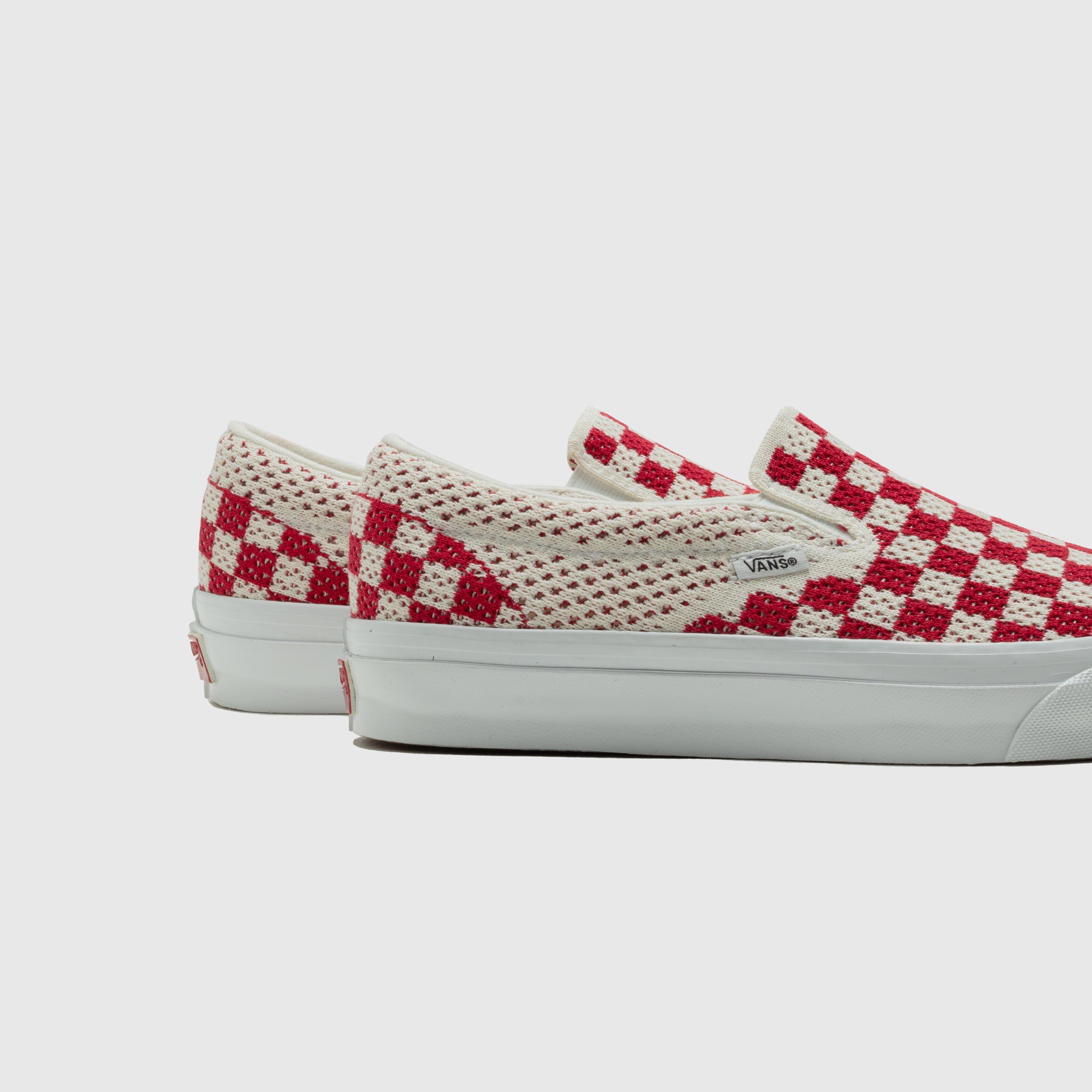 LX CLASSIC SLIP-ON 98 EK "CHECKERBOARD RED"
