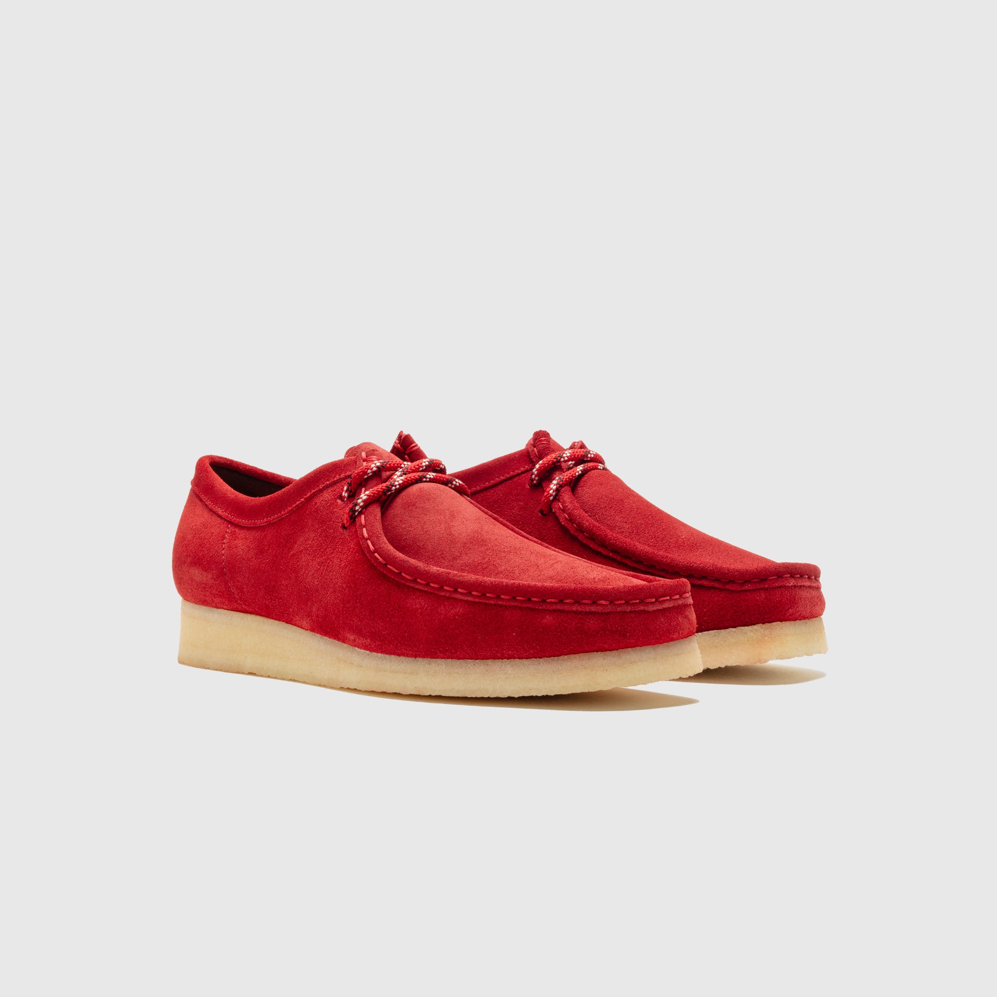 WALLABEE "DEEP RED SUEDE"