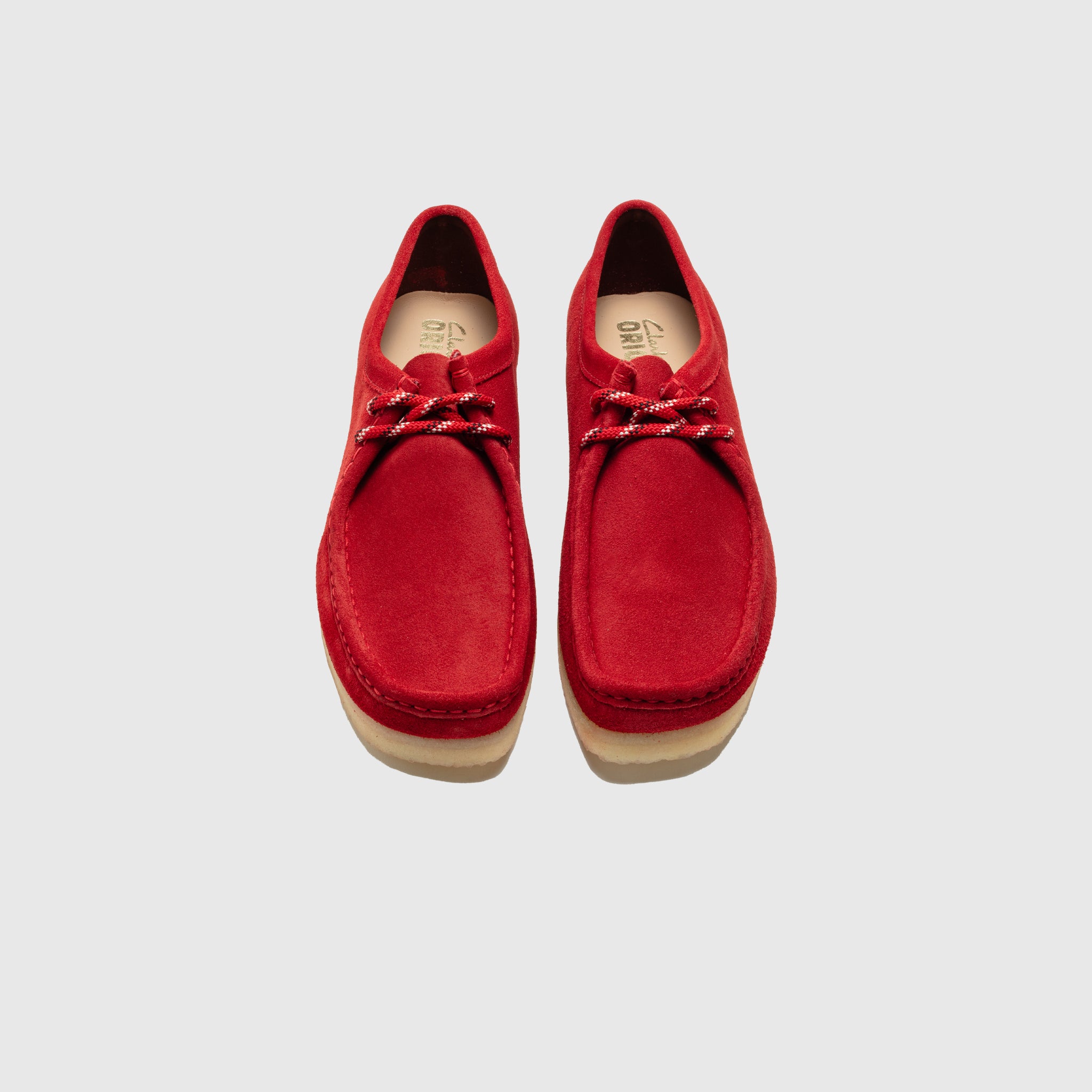 WALLABEE "DEEP RED SUEDE"