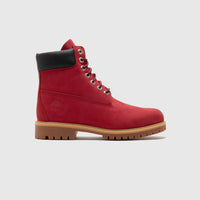 PREMIUM 6 INCH WATERPROOF BOOT "DARK RED NUBUCK"