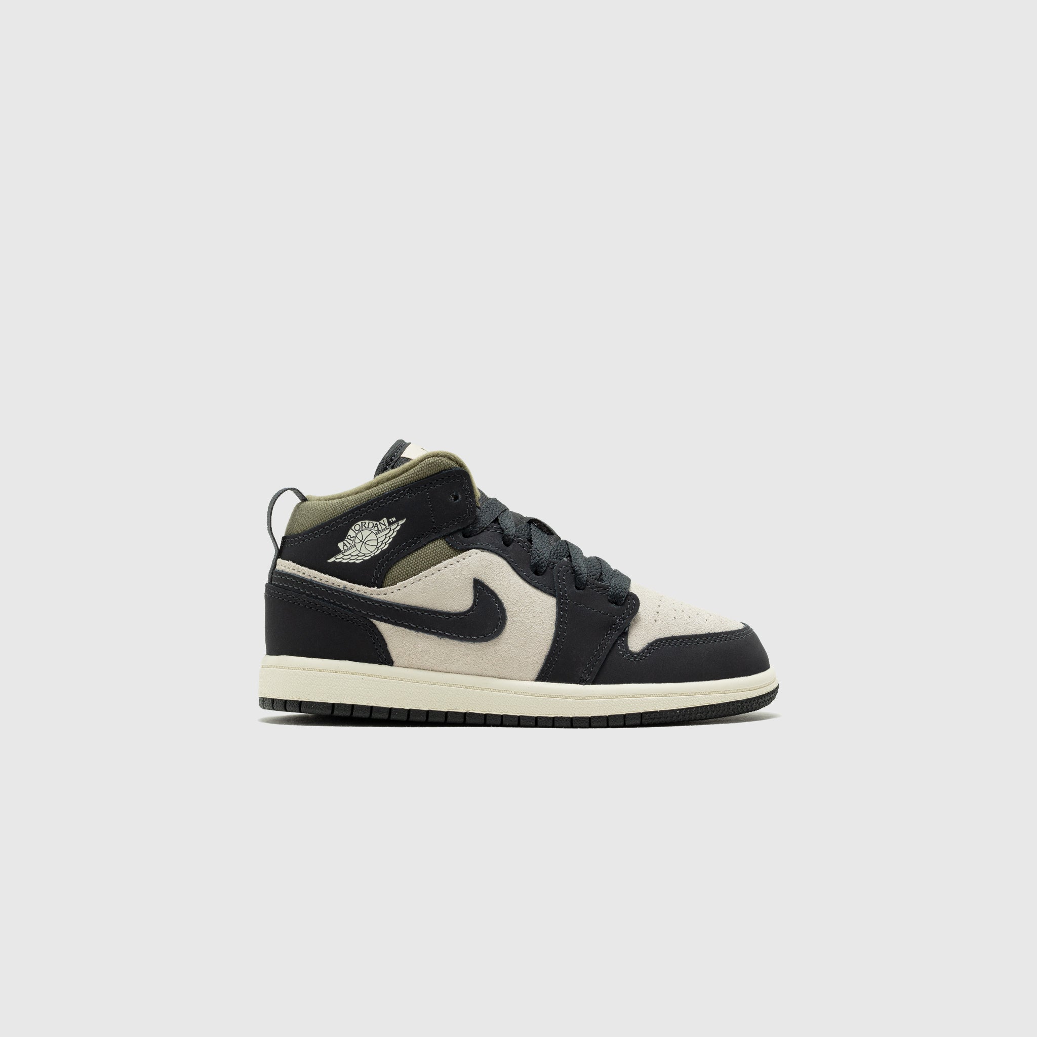 AIR JORDAN 1 MID (PS) "MEDIUM OLIVE"
