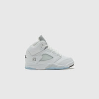 AIR JORDAN 5 RETRO (PS) "WHITE METALLIC"