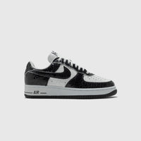 AIR FORCE 1 LOW CRACKED LEATHER "BLACK/WHITE"