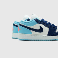 AIR JORDAN 1 LOW (GS) "BLUE CHILL"