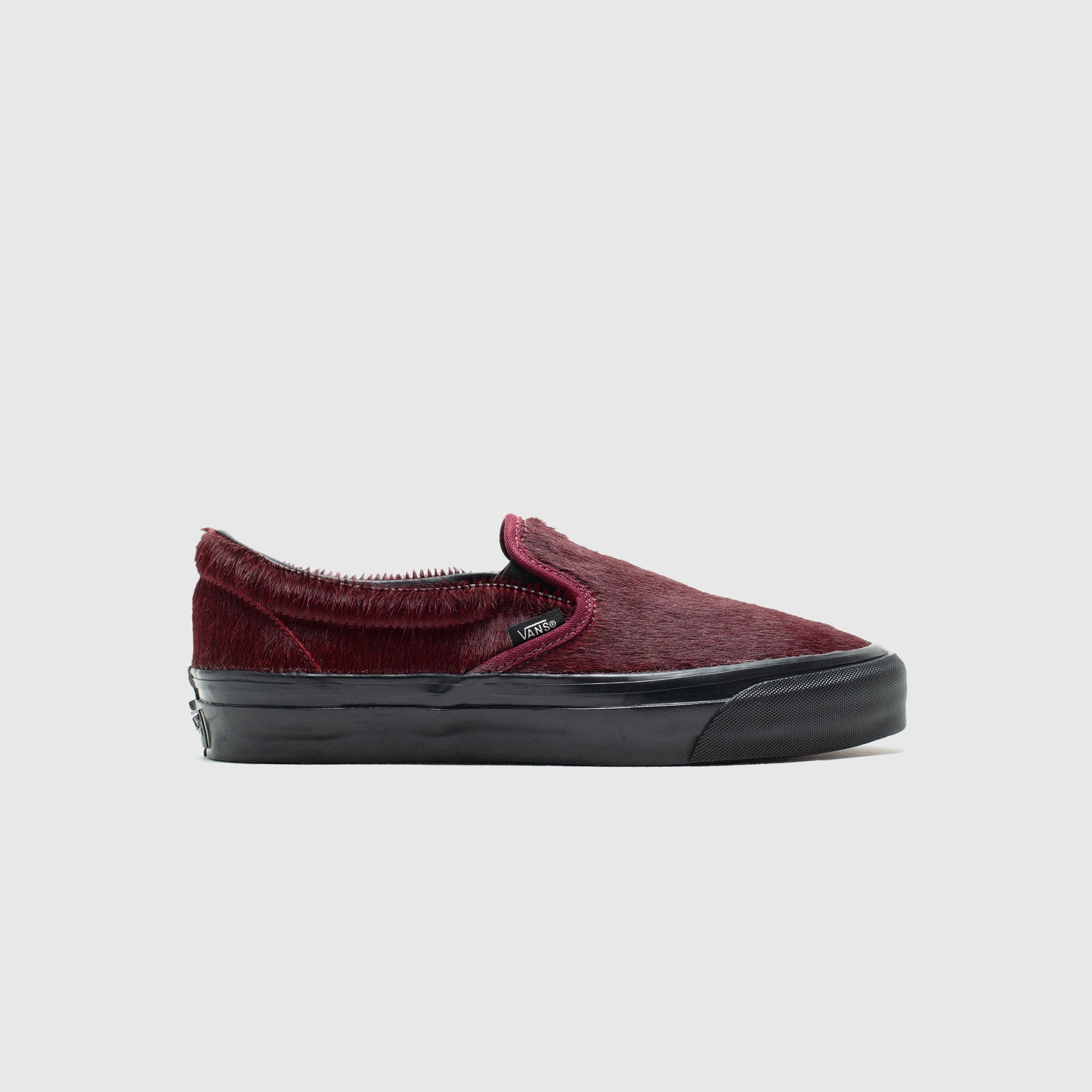 LX CLASSIC SLIP-ON 98 "PONY HAIR BURGUNDY"