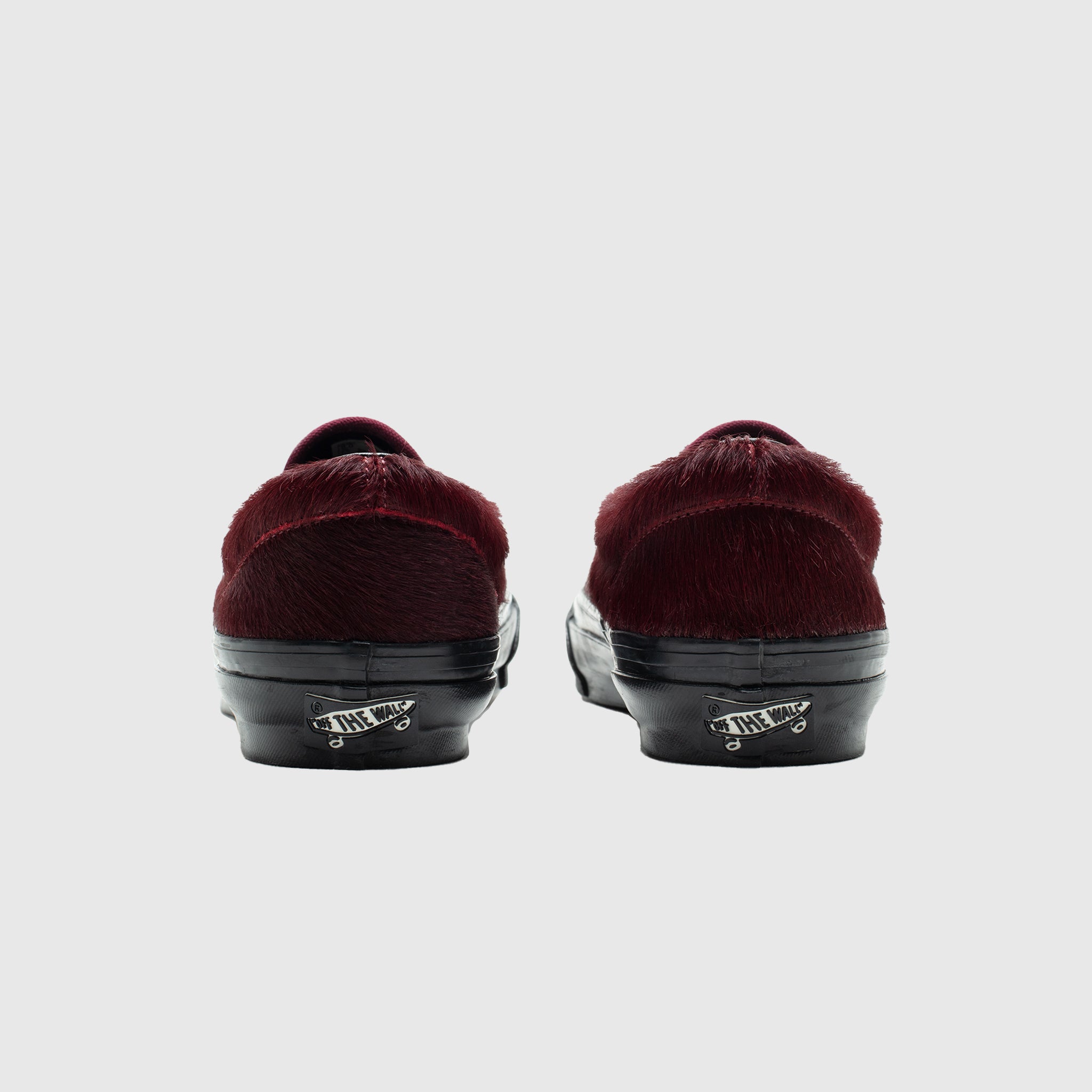 LX CLASSIC SLIP-ON 98 "PONY HAIR BURGUNDY"