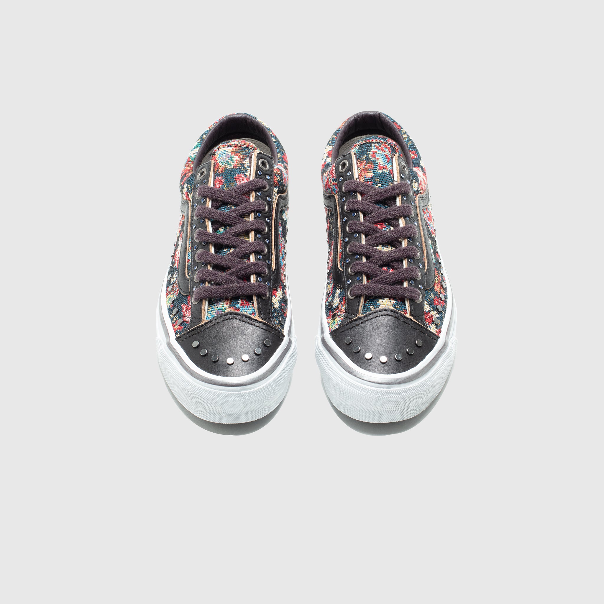 OTW OLD SKOOL 36 VIBRAM "FLORAL RIVETS BLACK"