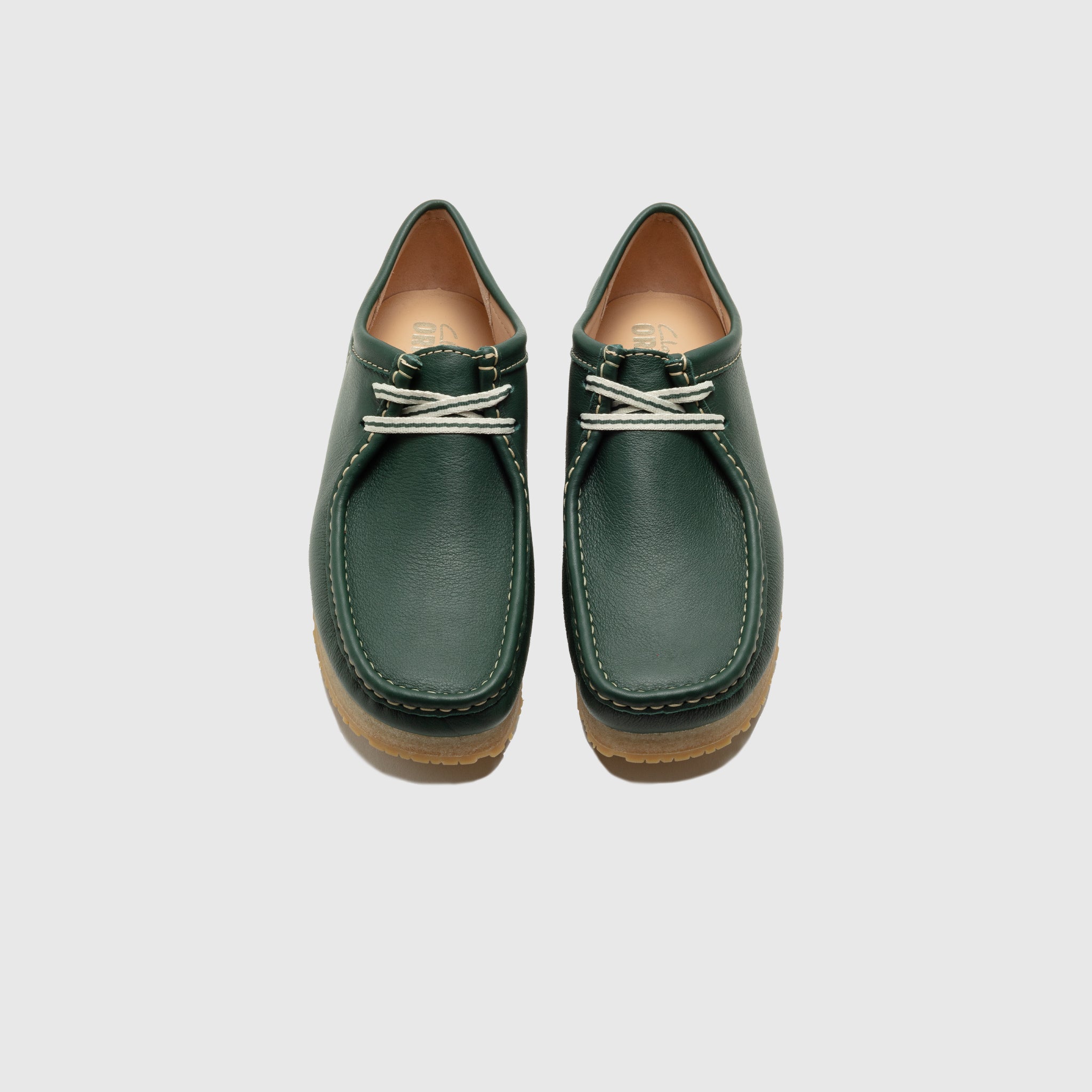 WALLABEE RB "DARK GREEN LEATHER"