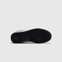 AIR FORCE 1 LOW CRACKED LEATHER "BLACK/WHITE"
