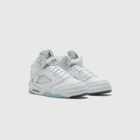 AIR JORDAN 5 RETRO (GS) "WHITE METALLIC"