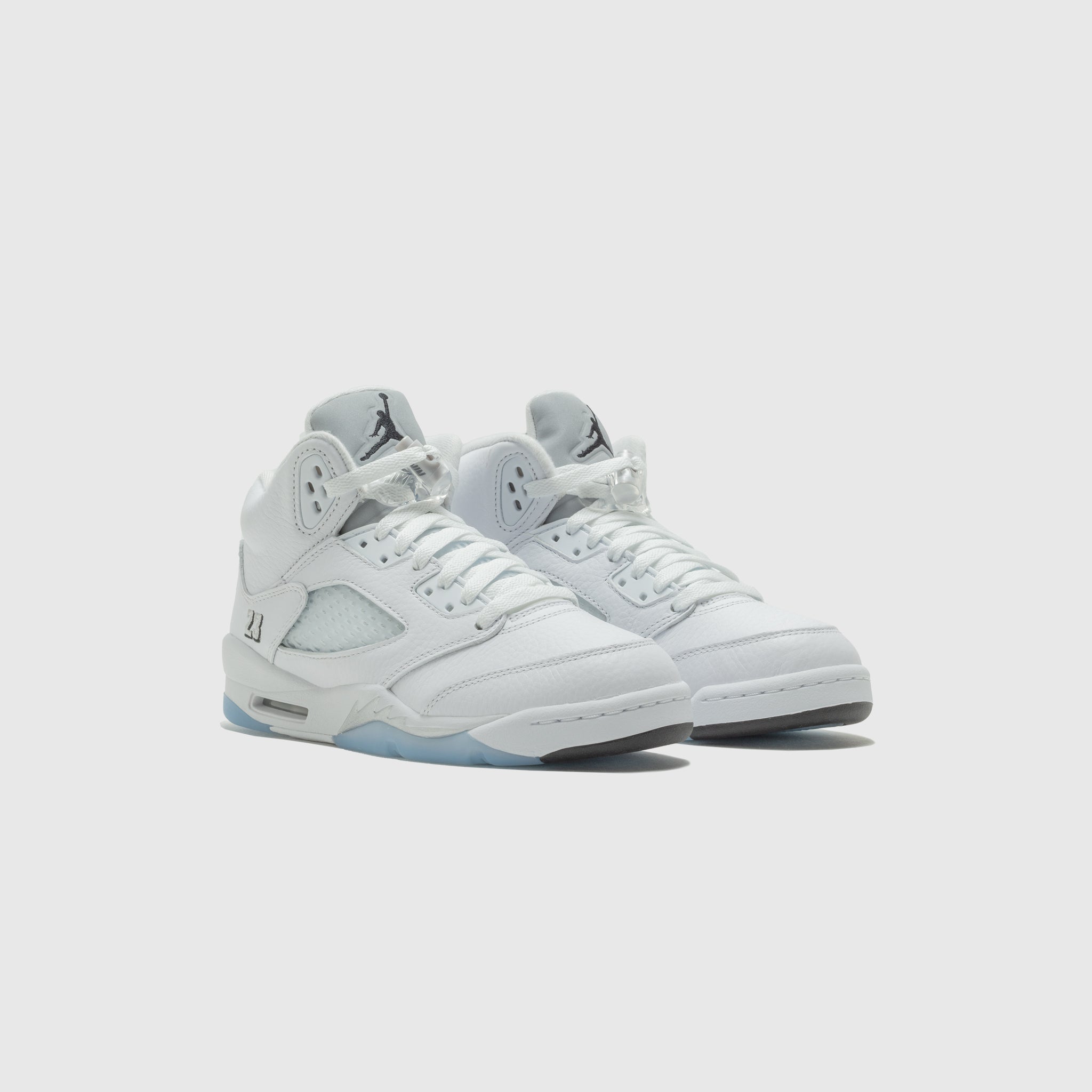 AIR JORDAN 5 RETRO (GS) "WHITE METALLIC"