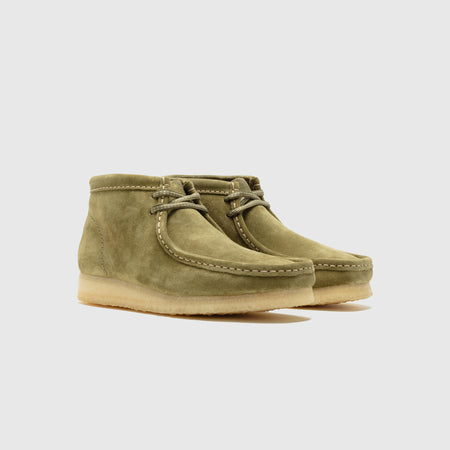 WALLABEE BOOT "GREEN SUEDE"