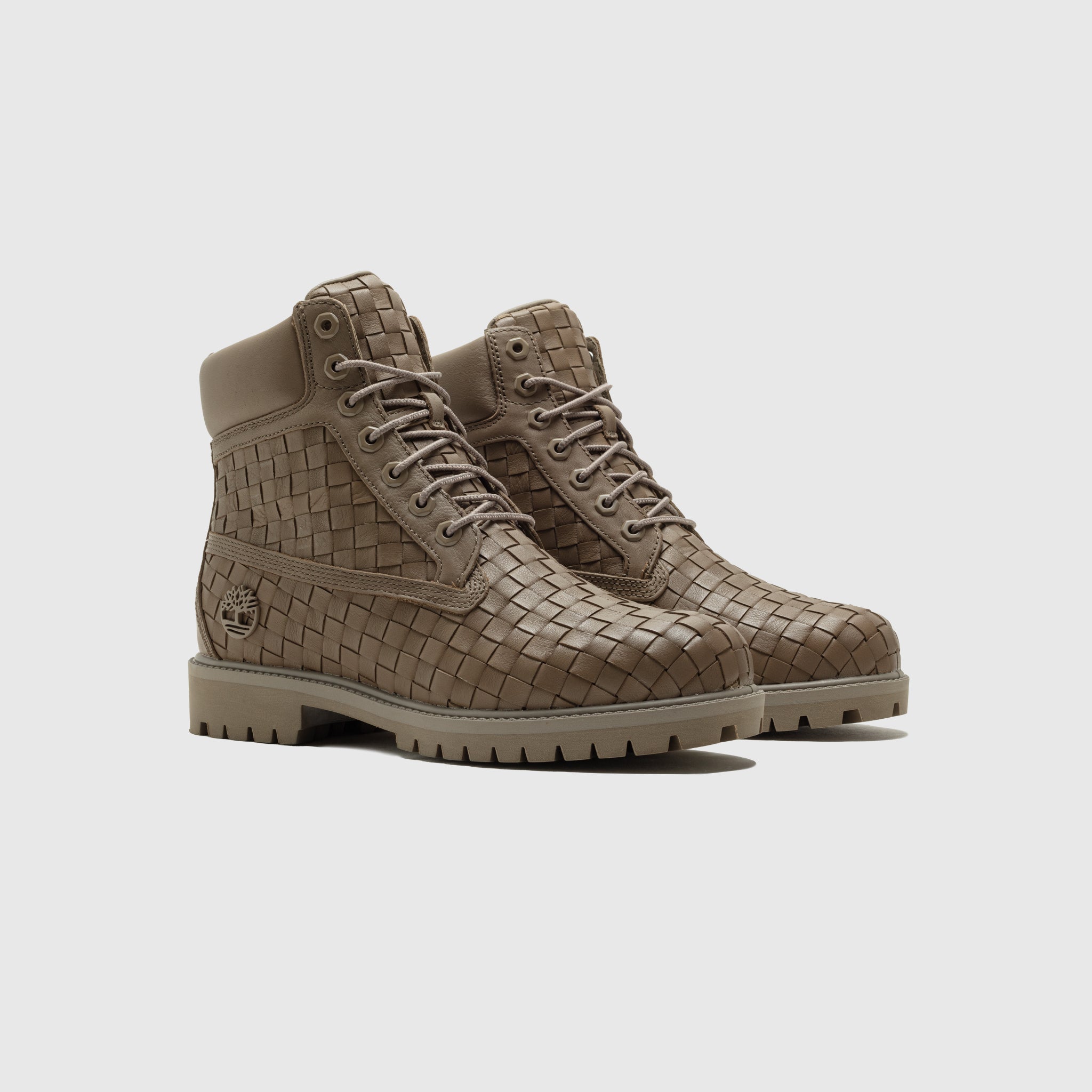 PREMIUM WOVEN 6 INCH BOOT "OLIVE FULL-GRAIN"