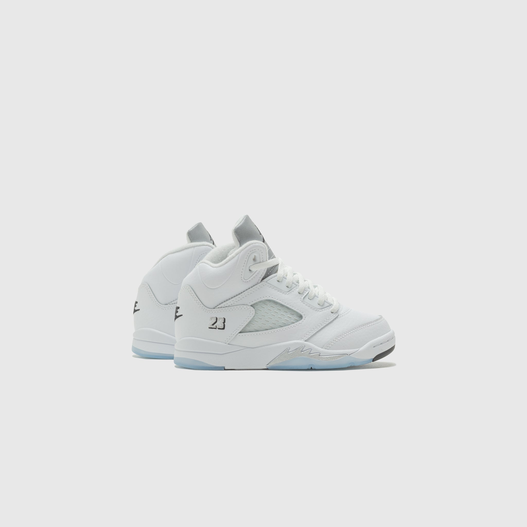 AIR JORDAN 5 RETRO (PS) "WHITE METALLIC"