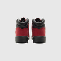 WATERPROOF FIELD BOOT "DARK RED NUBUCK"