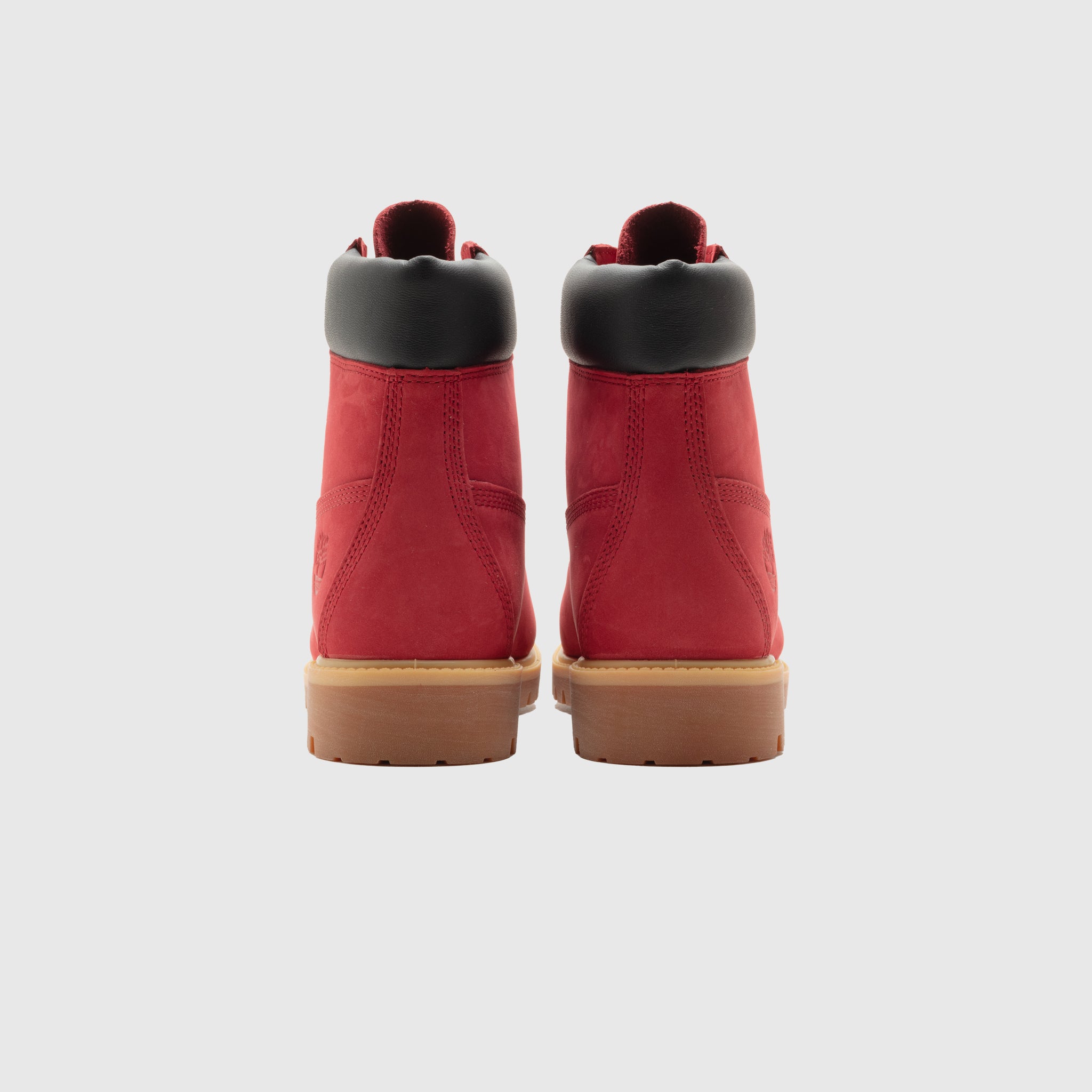 PREMIUM 6 INCH WATERPROOF BOOT "DARK RED NUBUCK"