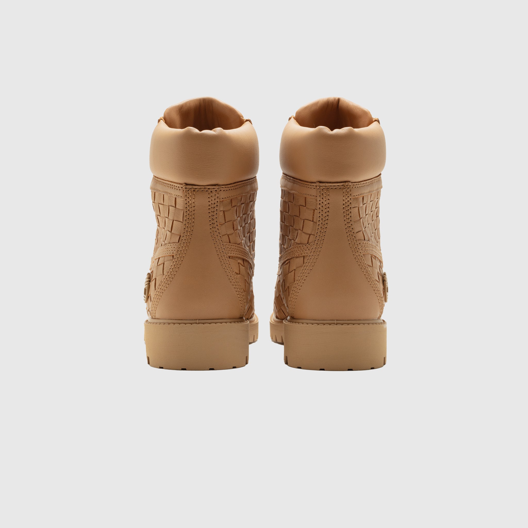 PREMIUM WOVEN 6 INCH BOOT "BEIGE FULL-GRAIN"