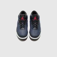 AIR JORDAN 3 X LEVI'S "INDIGO & GYM RED"