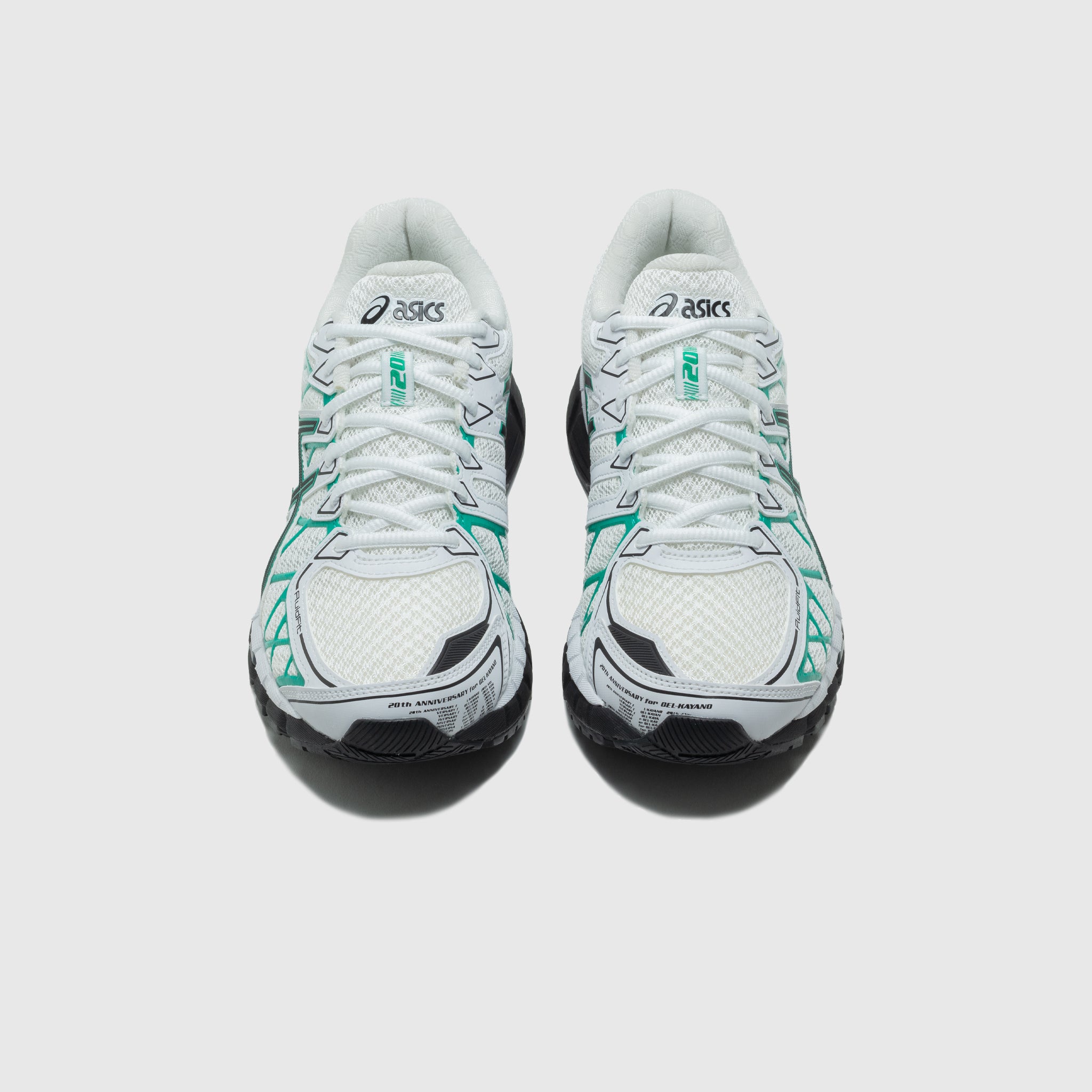 GEL-KAYANO 20 "WHITE/EDAMAME GREEN"