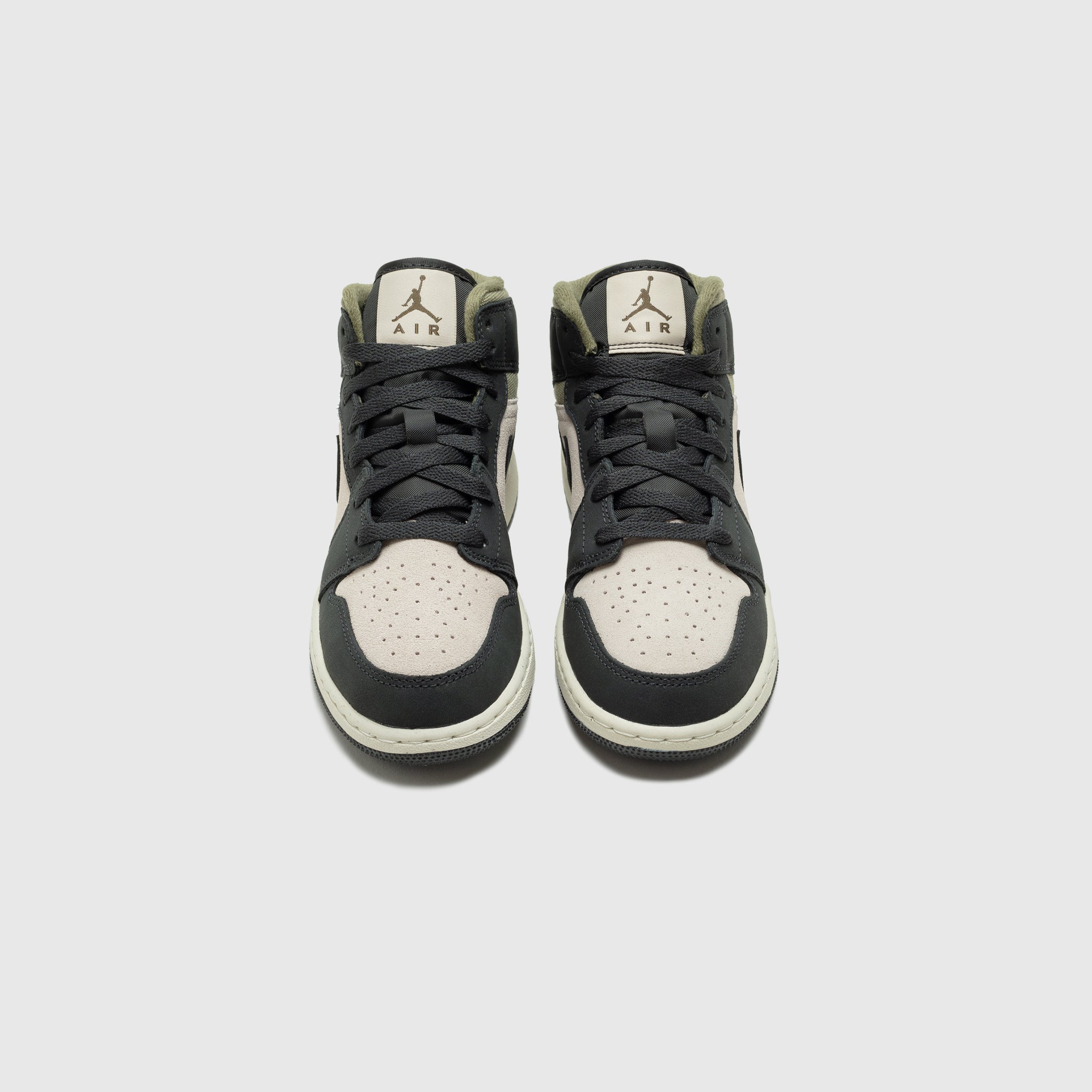 AIR JORDAN 1 MID (GS) "MEDIUM OLIVE"