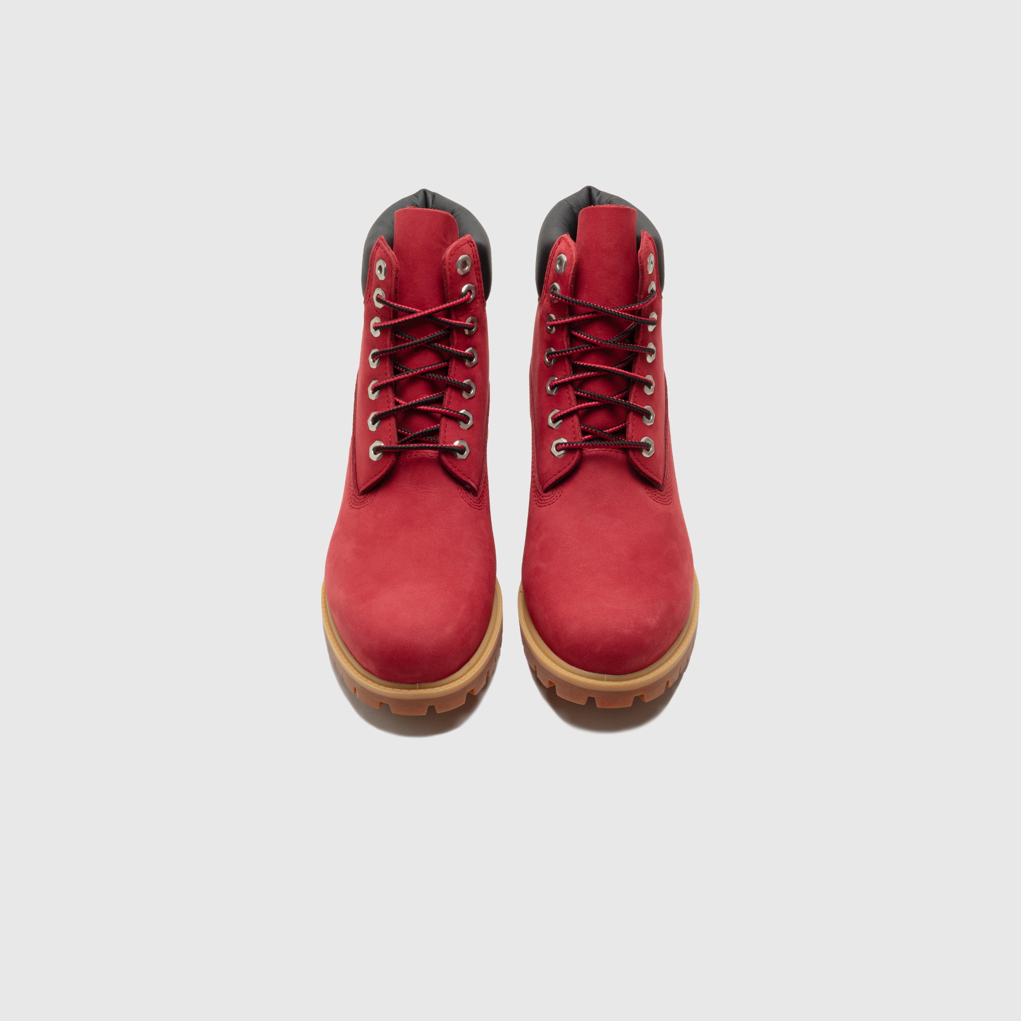 PREMIUM 6 INCH WATERPROOF BOOT "DARK RED NUBUCK"