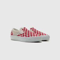 LX CLASSIC SLIP-ON 98 EK "CHECKERBOARD RED"